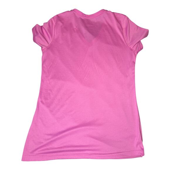 Nike Dri-FIT Women’s Large V-Neck Athletic T-Shirt – Lightweight Top - Picture 2 of 8